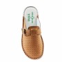 Saboti medicali femei,TABAC din piele naturala , Med-Line BR128TABAC